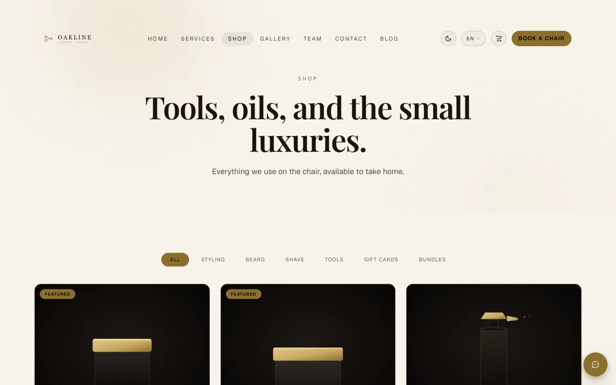 Buklot booking website and admin preview